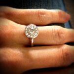 engagement ring photo for brides