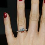 engagement ring photos of brides