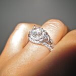 wedding ring photos for brides