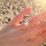 Engagement ring photos for brides