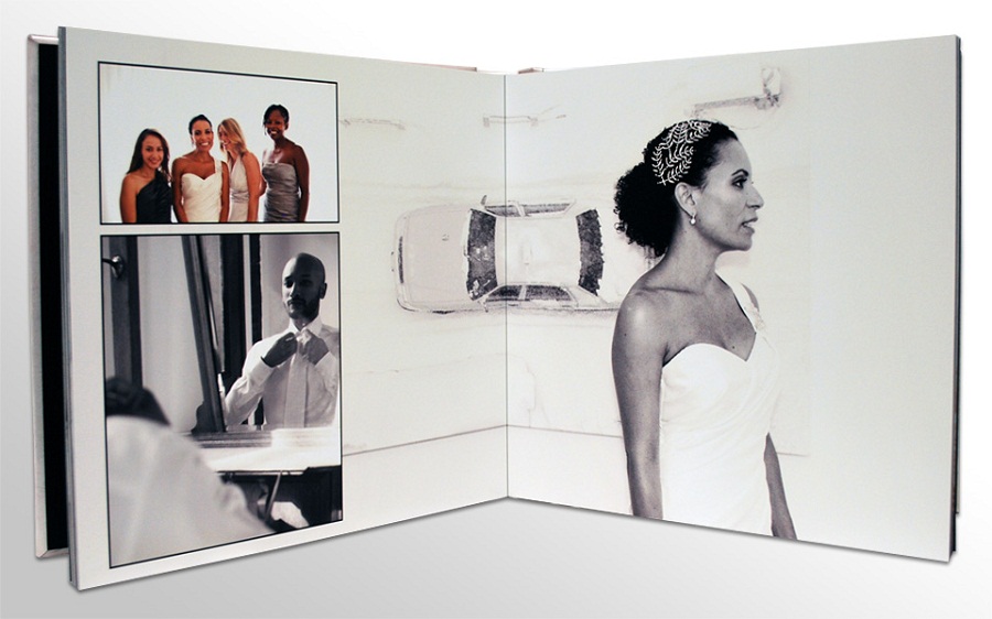 wedding album design for bride