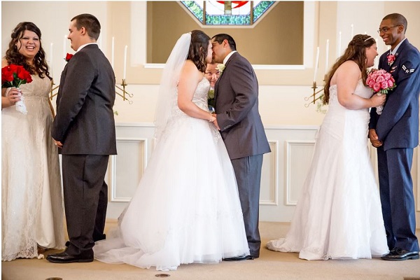 sisters fulfill dying wish most touching wedding photos