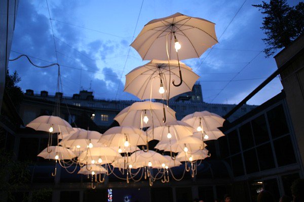 creative outdoor wedding lighting ideas