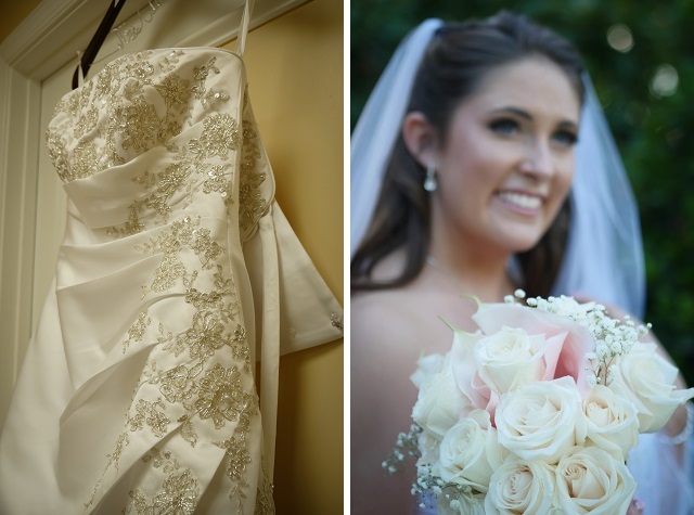 Florida bride wedding dress