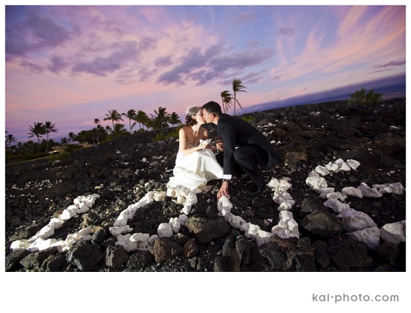 Hawaii wedding photographer Kai Photo