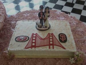San Francisco wedding grooms cake Have Your Cake