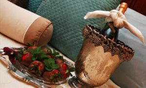 strawberries and champagne romantic ideas