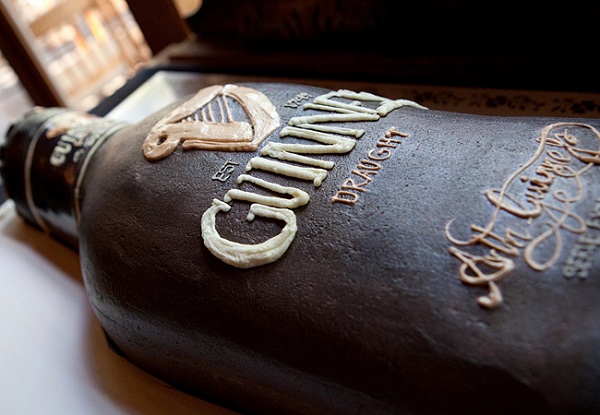 Guinness grooms cake