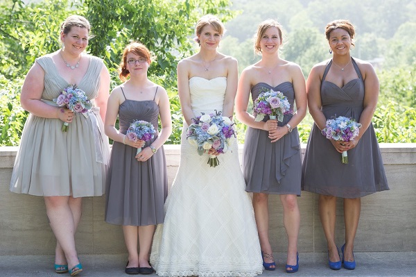 flattering bridesmaid dresses