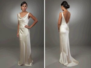 what to wear under sheath wedding dress