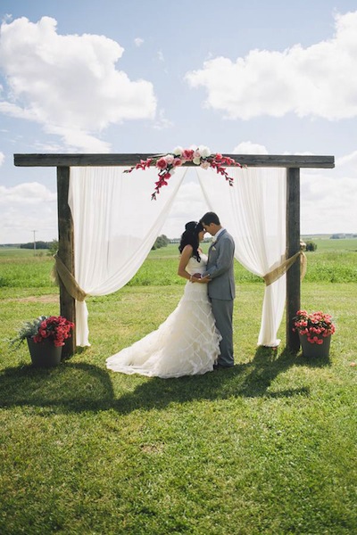 DIY Arches for Wedding