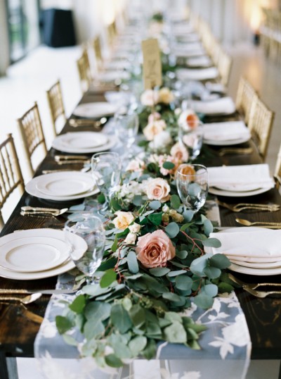 wedding-table-garland
